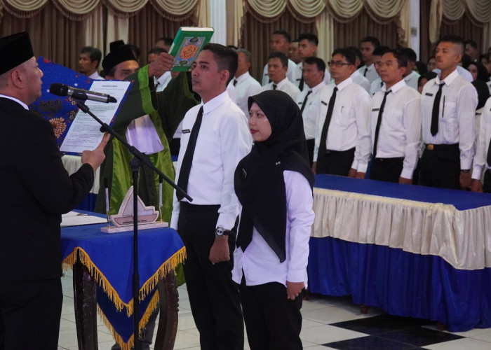 Wali Kota Tegal Lantik 615 PPPK Tahap I Formasi Tahun 2024 