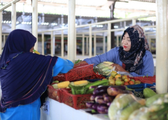 Pasar Randugunting Kota Tegal Mulai Kembali Ditempati Pedagang