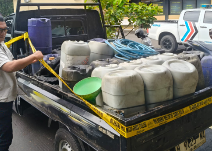 Kapolres Salatiga Sidik Kasus Penimbunan BBM Bersubsidi 