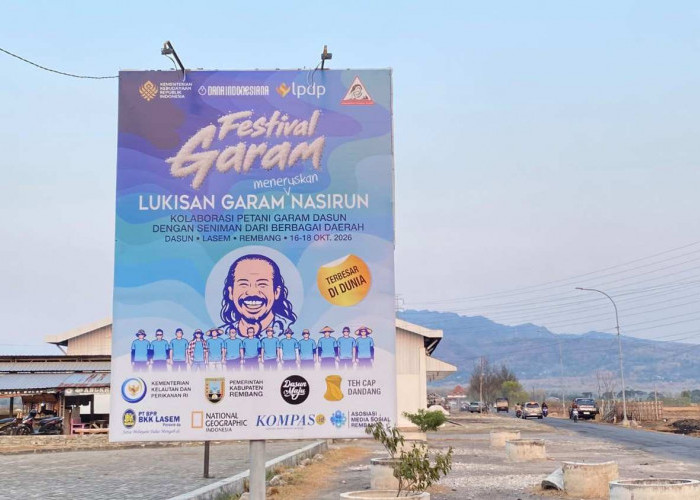 Sentuhan Seni dengan 9 Ton Garam, Desa Dasun Rembang Siap Gelar Festival Garam 2026