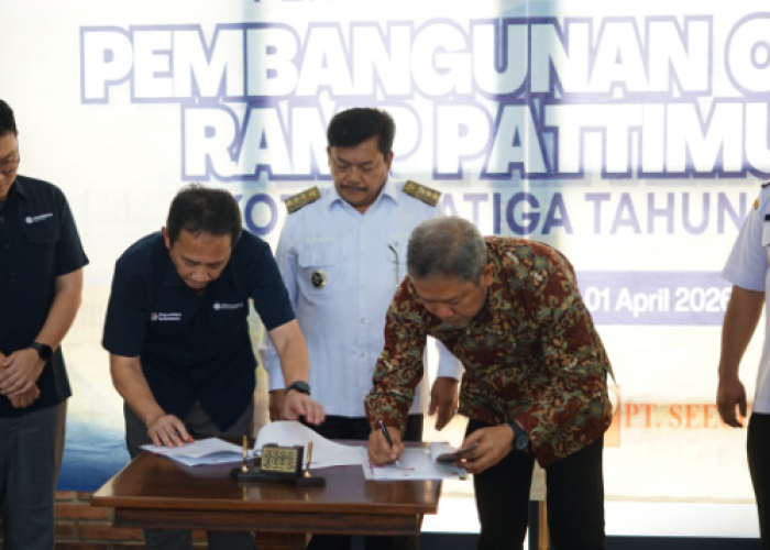 Kontrak Proyek Exit Tol Pattimura Resmi Diteken