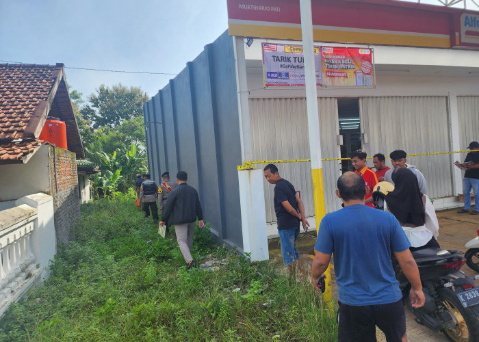 Pencuri Gentayangan di Tengah Bencana, Alfamart Margorejo Pati Dibobol Maling