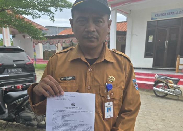 Diduga Dianiaya, Kades Brekat Kabupaten Tegal Lapor Polisi