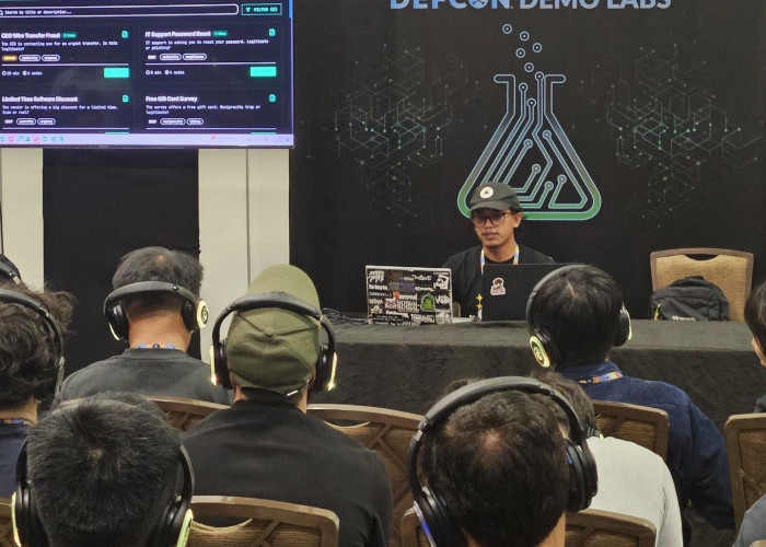 Anak Tegal Tembus Panggung Hacker Dunia, Danang Avan Bikin Geger DEF CON Asia