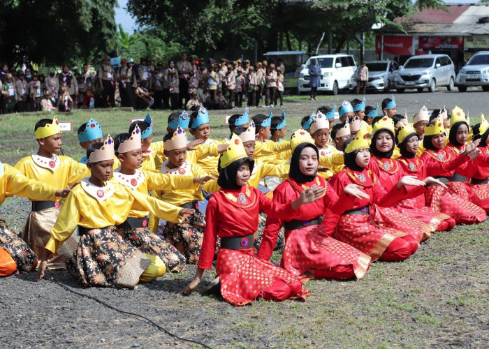 Saman Ratoh Japo Meriahkan Pesta Siaga di WKJ Kalibakung Kabupaten Tegal 