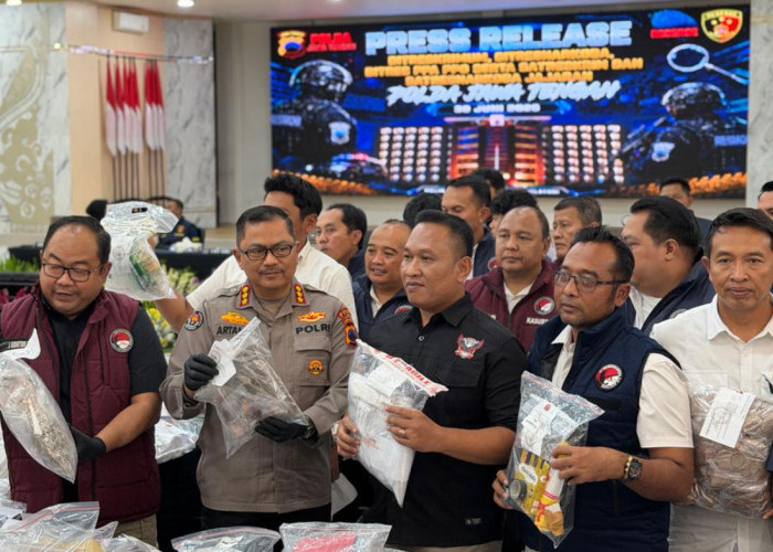 Semester I 2026, Ditresnarkoba Polda Jateng Ungkap 1.201 Kasus Narkoba