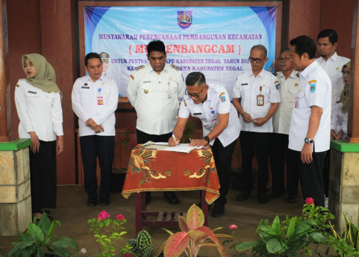 RTLH dan PJU, hingga Jalan Rusak Mencuat di Musrenbangcam Adiwerna Tegal