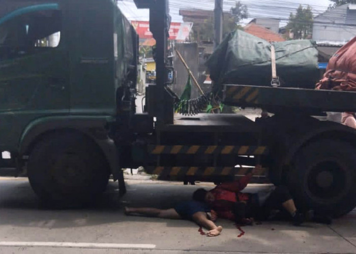 Motor Honda Beat Tabrak Truk di Jalan Urip Sumoharjo Semarang, Satu Pengendara Tewas