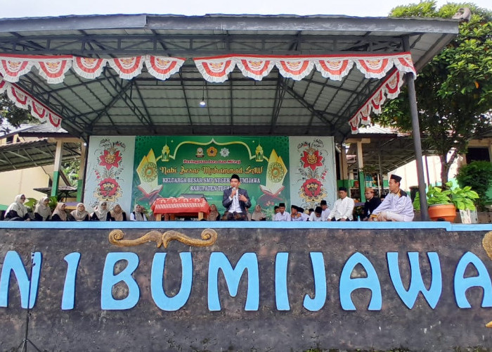 SMP Negeri 1 Bumijawa Kabupaten Tegal Peringati Isra Mikraj