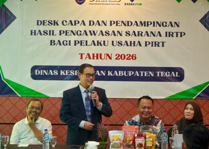 Pemkab Tegal Perketat Pengawasan PIRT, Pelaku Usaha Wajib Paham Standar Keamanan Pangan