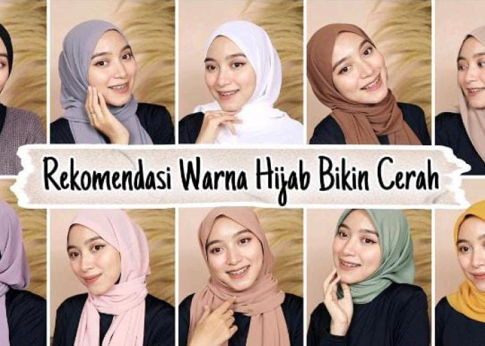 Inila: Rekomendasi Warna Hijab yang Bikin Muka Anda Kelihatan Cerah!