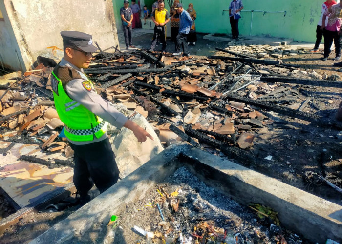 Kantin dan Gudang SDN 1 Jerukan Boyolali Hangus Terbakar, Kegiatan Belajar Siswa Tidak Terganggu