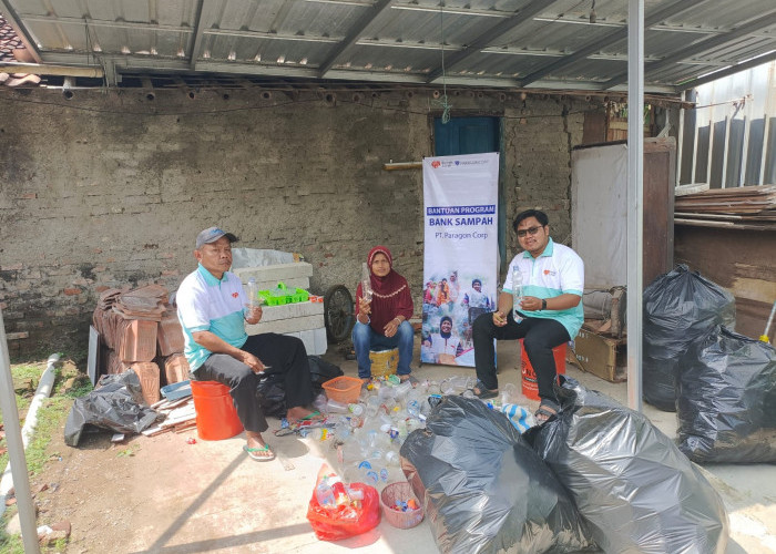Bank Sampah Melingkar Tegal Rutin Pickup dan Pilah Sampah Plastik Warga