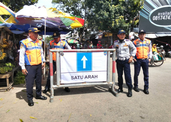 Dishub Kabupaten Tegal Dukung  Rekayasa  Satu Arah  Pertigaan Sentra Banjaran 