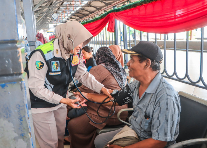 Polres Tegal Kota Siagakan Layanan Kesehatan untuk Pemudik