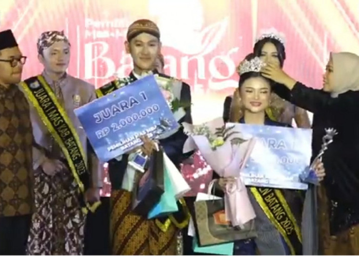 Mickel dan Gloria Terpilih jadi Mas dan Mbak Batang 2025, Apa Tugasnya?
