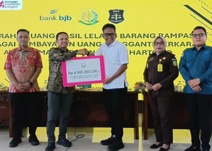 Rumah Terpidana Korupsi Agus Hartono Laku Dilelang, Kejari Semarang Setorkan Rp4,98 Miliar ke Bank BJB
