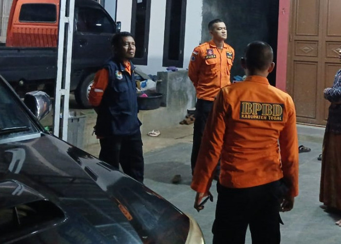 BPBD Kabupaten Tegal Beri Asesmen Korban Puting  Beliung