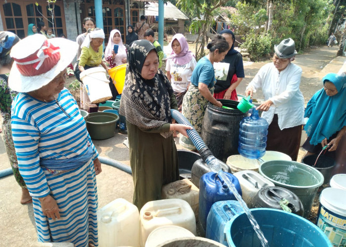 Dibantu Air Bersih, Warga Desa Penyalahan Kabupaten Tegal Merasa Bahagia