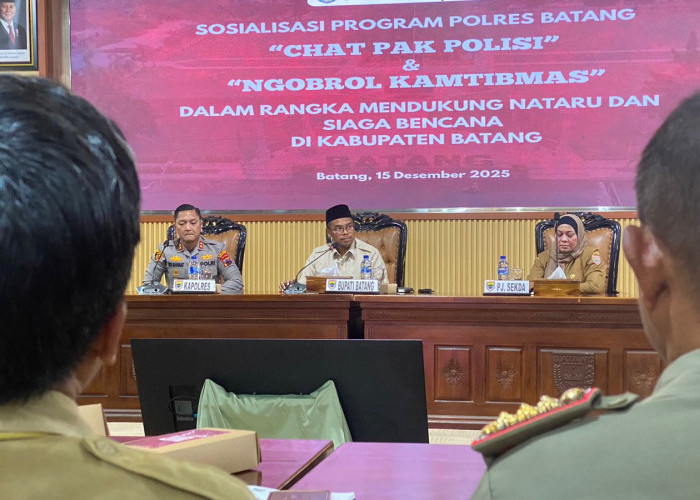 Polres Batang Bikin Chat Pak Polisi dan Ngobrol Kamtibmas, Apa Itu?