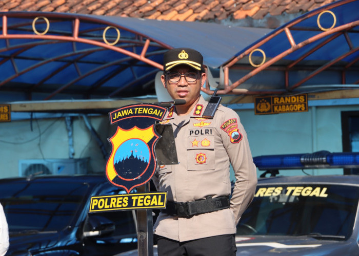 Kapolres Tegal Tekankan Kebersihan dan Dedikasi
