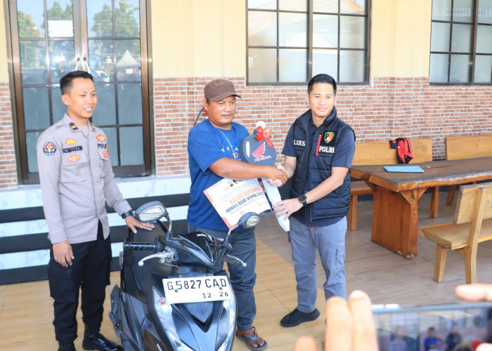 Polres Tegal Ringkus 3 Pelaku Curanmor di Dua TKP Berbeda  