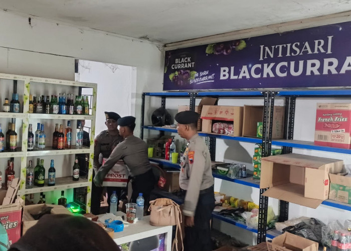Polisi Sita 202 Botol Miras dari Toko di Nyamok Kajen, Ini Rinciannya