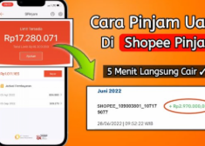 Cara Gampang Pinjam Uang di Shopee, Limitnya Tembus 80 Juta