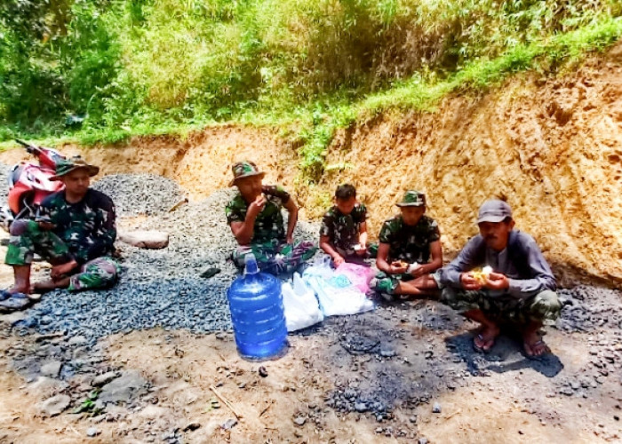 Warga Desa Tambi Kabupaten Pemalang Dukung TMMD Reguler ke-122