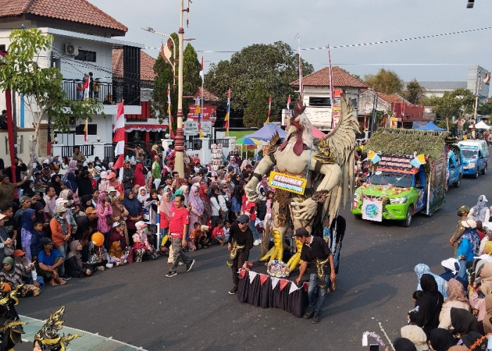 Karnaval Pembangunan Kebumen 2026 Meriah, 97 Peserta Unjuk Kreativitas
