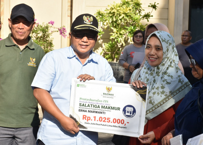 Pelaku UMKM Dapat Bantuan dari Baznas Salatiga