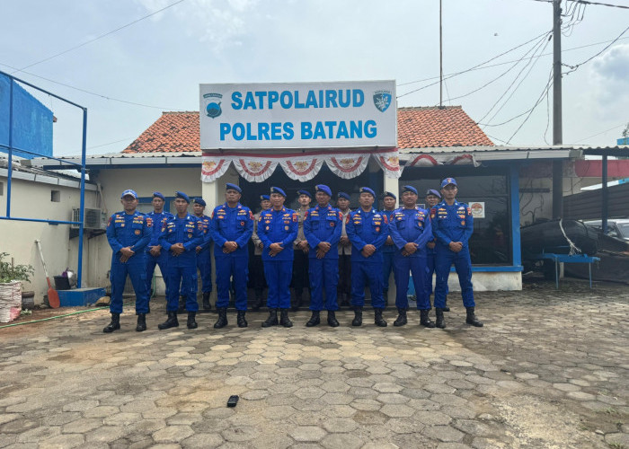 Musim Hujan, Polairud Batang Siapkan Pasukan SAR Arnavat 24 Jam hingga 4 Perahu Karet