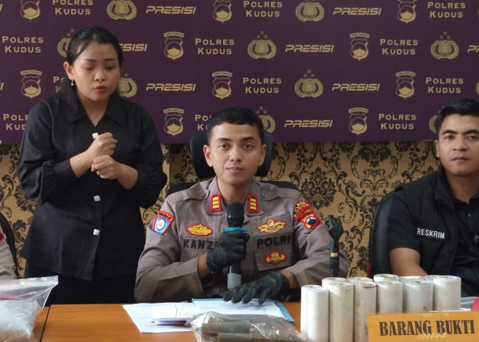 Jaringan Bahan Peledak di Kudus dan Pati Dibongkar, Belasan Kilogram Barang Bukti. Disita Polisi