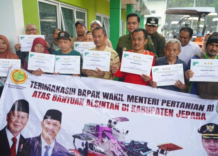 Penerima Hibah Alsintan di Jepara Meroket 1000 Persen, Anggarannya Fantastis Rp 7,7 Miliar 