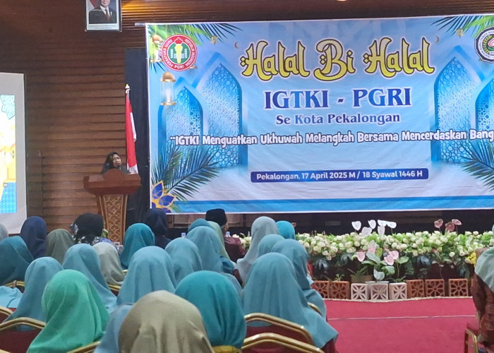 530 Guru Taman Kanak-kanak di Pekalongan Ikuti Halal bi Halal PGTKI-PGRI