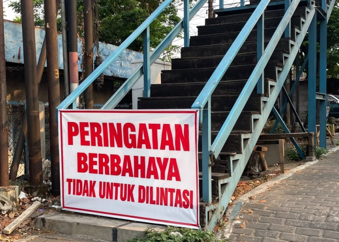 JPO Banyumanik Semarang Ditutup karena Rusak, Dishub Koordinasikan Perbaikan dengan Pihak Ketiga