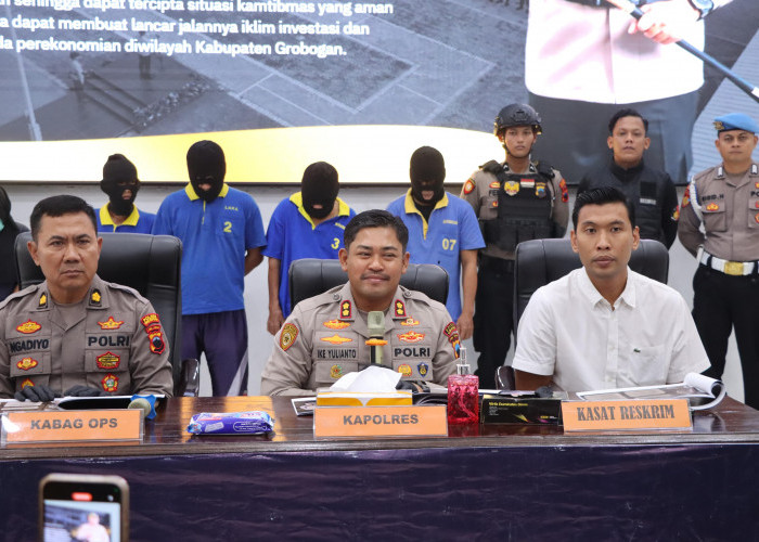 Diduga Lakukan Pungli, Sebanyak 30 Jukir Liar Diamankan Polres Grobogan