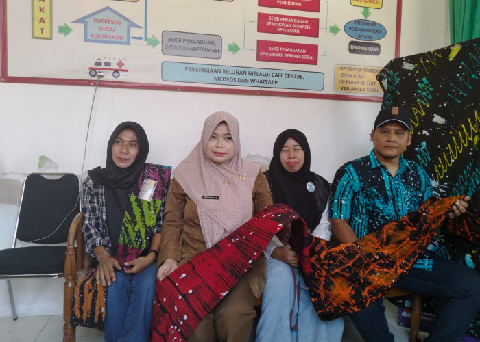 Disabilitas Gigit Jari, Batik Ciprat Buatannya Gagal Untuk Seragam ASN Kabupaten Tegal
