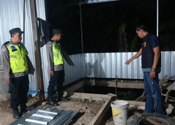 Polisi Berhasil Bekuk Terduga Pelaku Pencurian Empat Set Scaffolding di Tegowanu