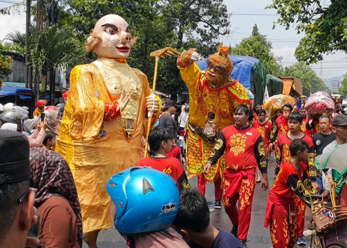 Kirab 10 Tahunan Hok Tik Bio Digelar, Jalur Pantura Rembang Buka-Tutup