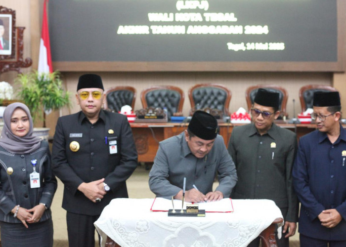 DPRD Kota Tegal Sampaikan Rekomendasi LKPJ Wali Kota Akhir Tahun Anggaran 2024