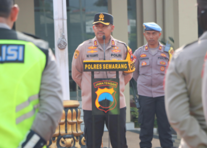 Apel Awal 2025, Kapolres Semarang Tekankan Jajarannya Bijak Bermedsos