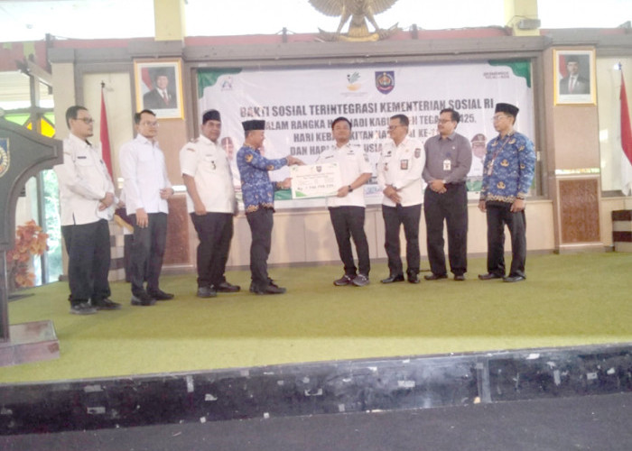 352 PPKS di Kabupaten Tegal Terima Bantuan Sosial dari Kemensos