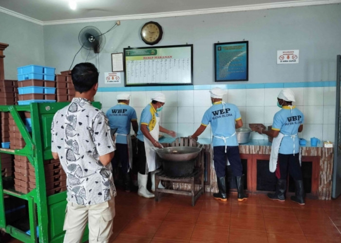 Sidak ke Rutan Blora, Kantor Dirjen Pemasyarakatan Jateng Tinjau Area Dapur dan Standar Makanan Warga Binaan