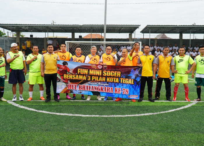 Sinergitas, 3 Pilar di Kota Tegal Adakan Pertandingan Mini Soccer