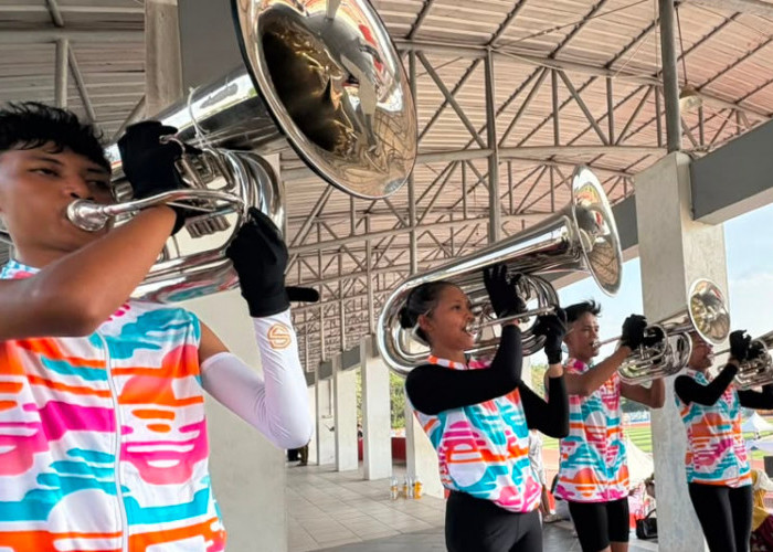 Drumband Semarang Raih 2 Emas Porprov Jateng 2026, Empat Nomor LKKB Jadi Penentu Berikutnya