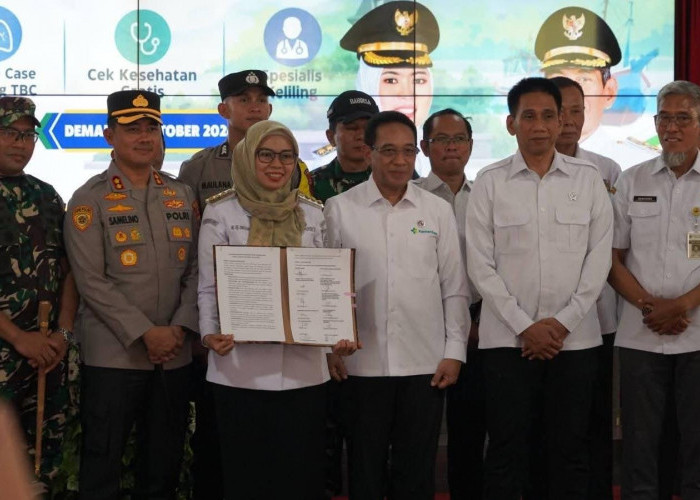 153 Desa Siaga TBC Terbentuk di Demak, Babinsa dan Bhabinkamtibmas Turun ke Rumah Warga