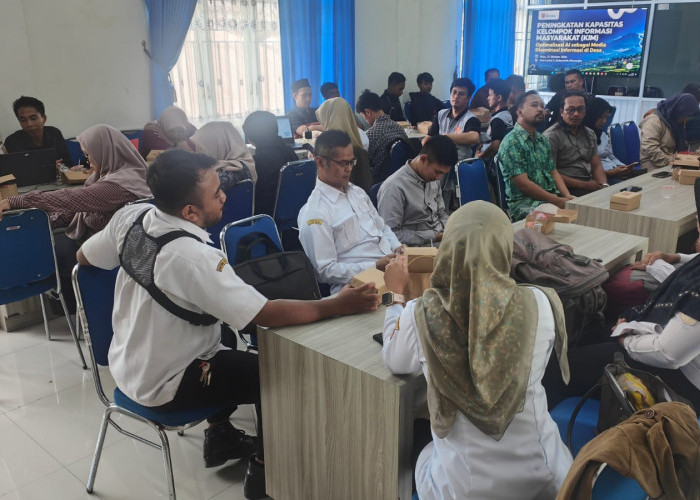 Diskominfo Wonosobo Dorong KIM Manfaatkan AI untuk Diseminasi Informasi Desa