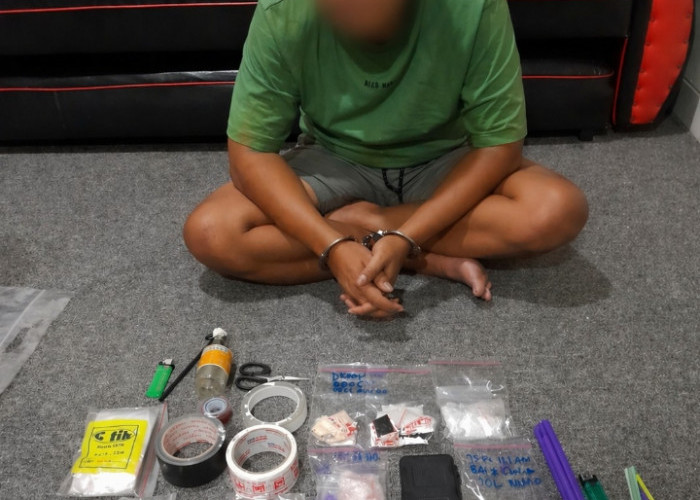 Ditresnarkoba Polda Jateng Bekuk Tiga Kurir Narkotika di Exit Tol Tingkir Salatiga, Amankan 49 Paket Sabu