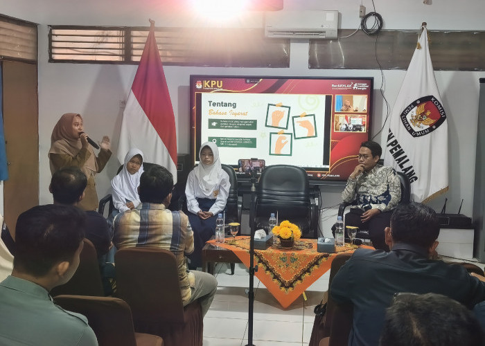 Wujudkan Pelayanan Inklusif, KPU Pemalang Gelar Pelatihan Bahasa Isyarat